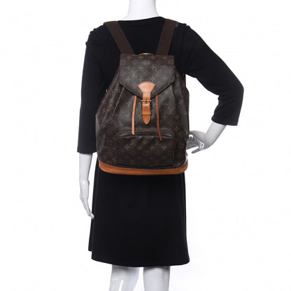 Louis Vuitton Monogram Montsouris GM Backpack 2 of 10