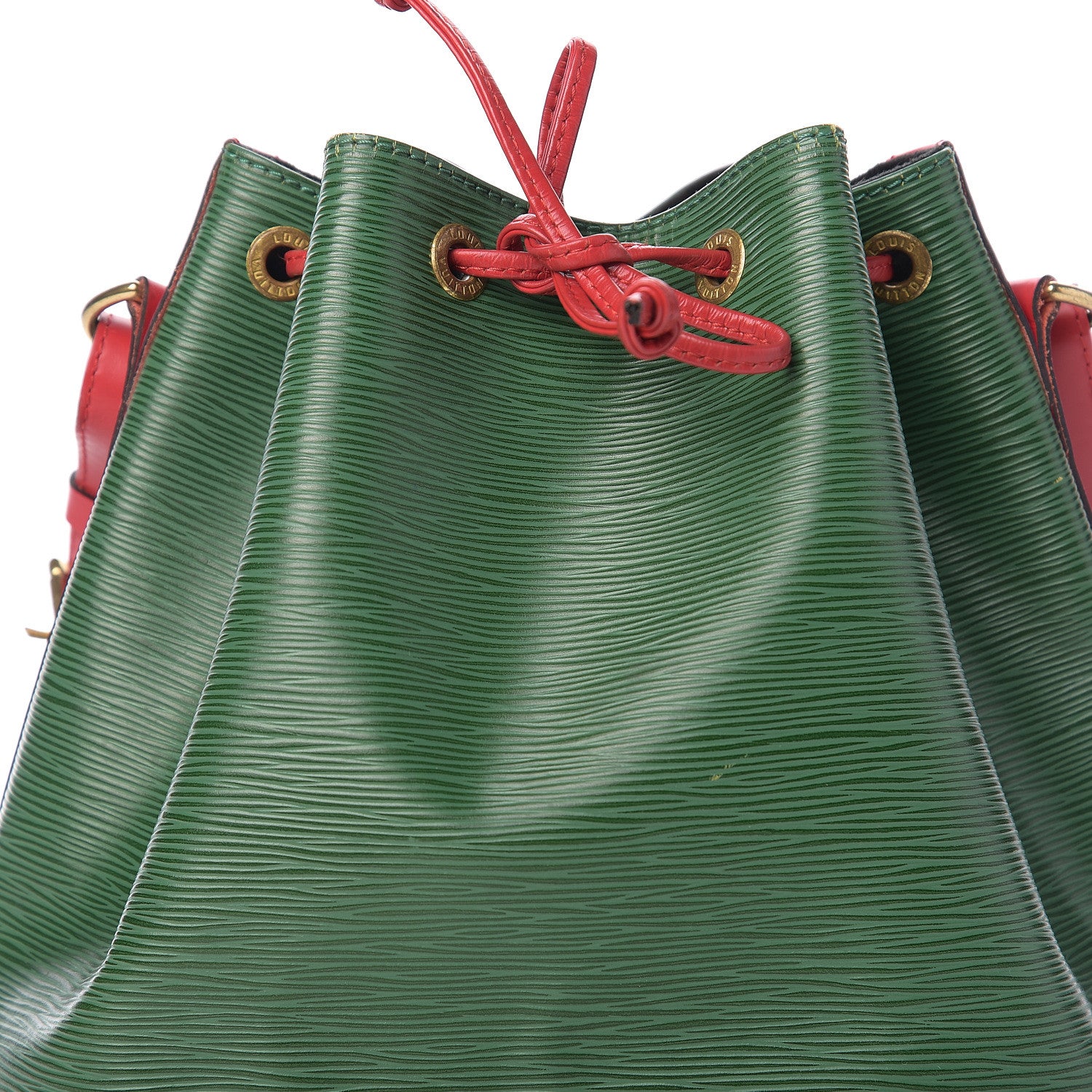 Louis Vuitton Epi Petit Bi-Color Noe Borneo Castillan Red 9 of 12