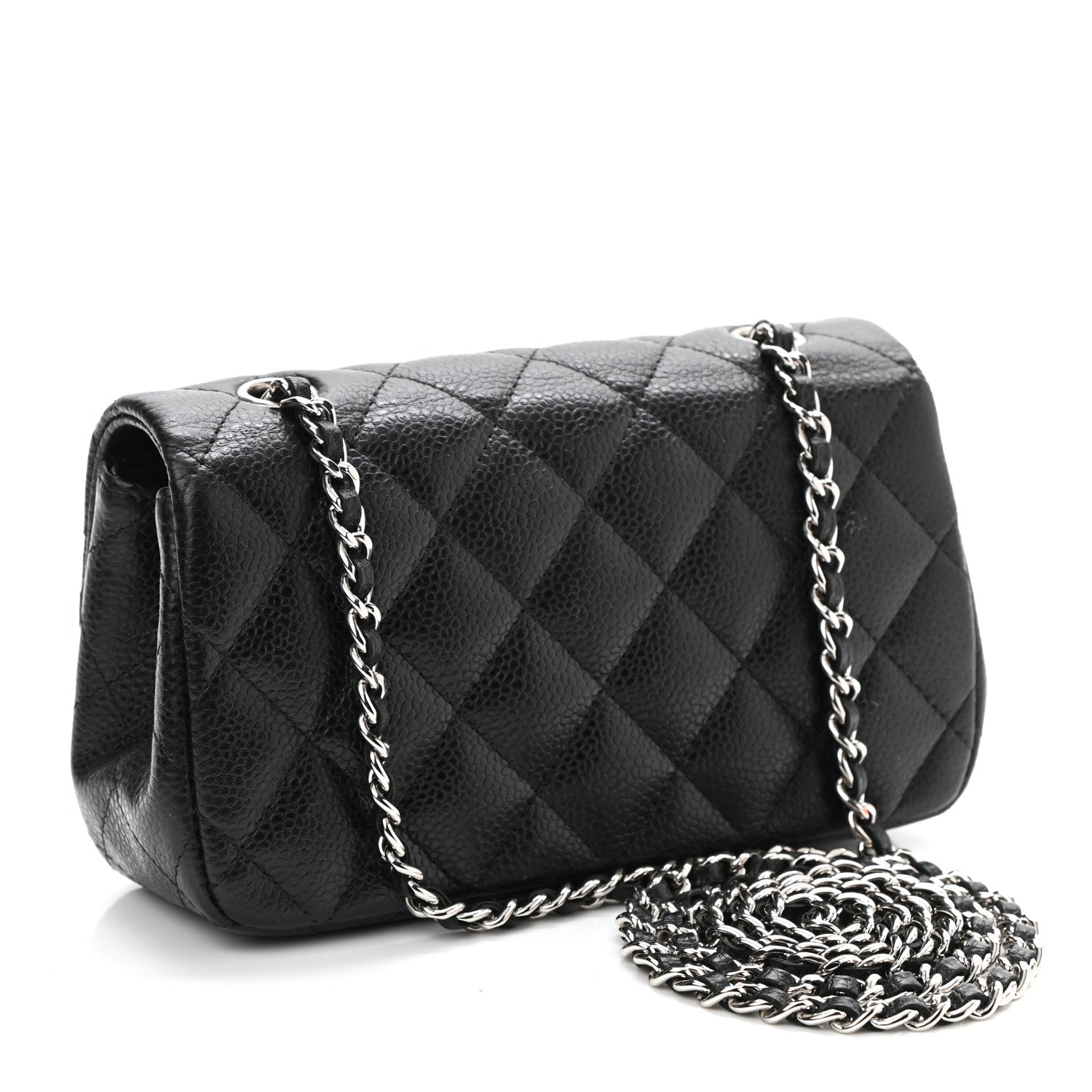 Chanel Caviar Quilted Extra Mini Flap Black 3 of 10