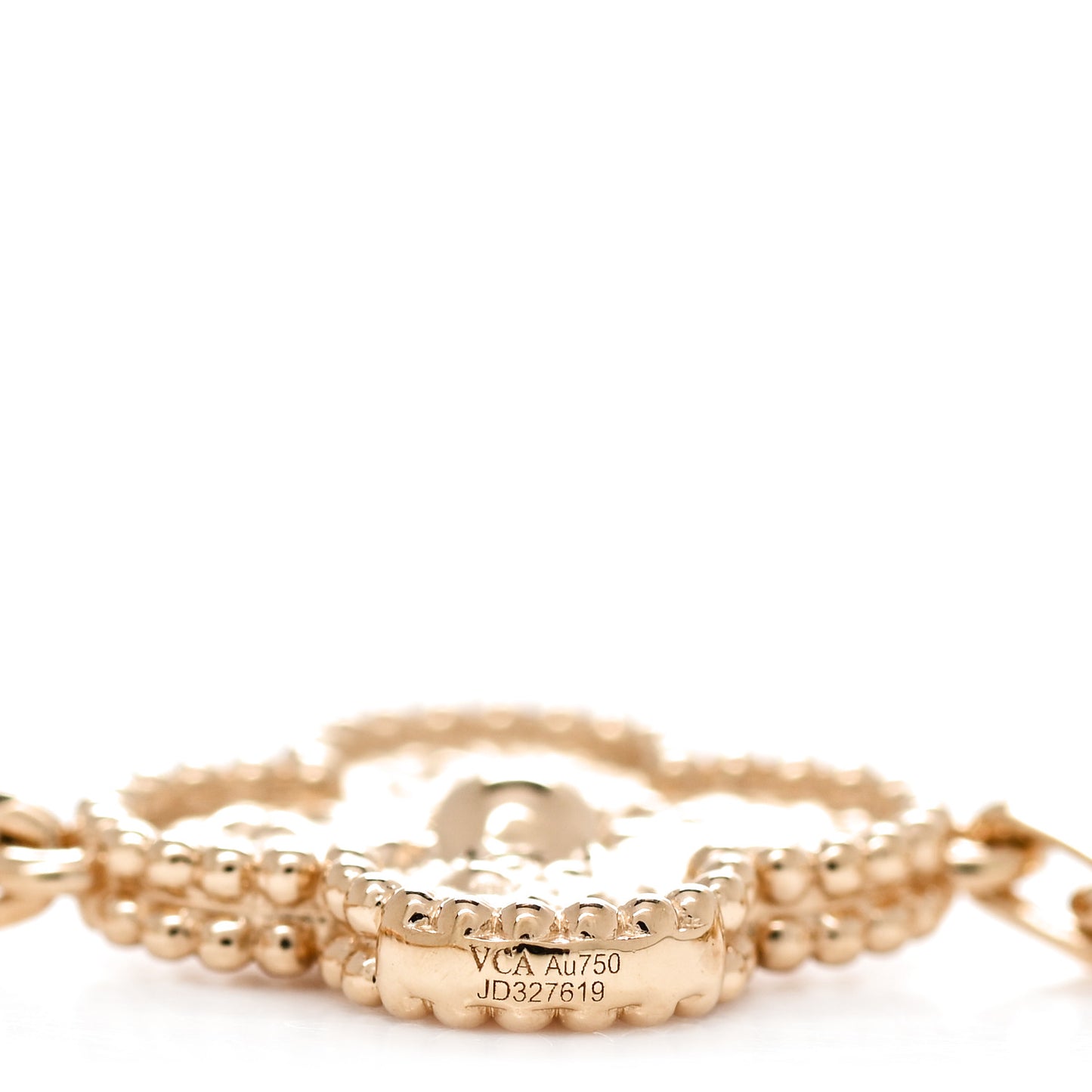 18K Yellow Gold 5 Motifs Vintage Alhambra Bracelet