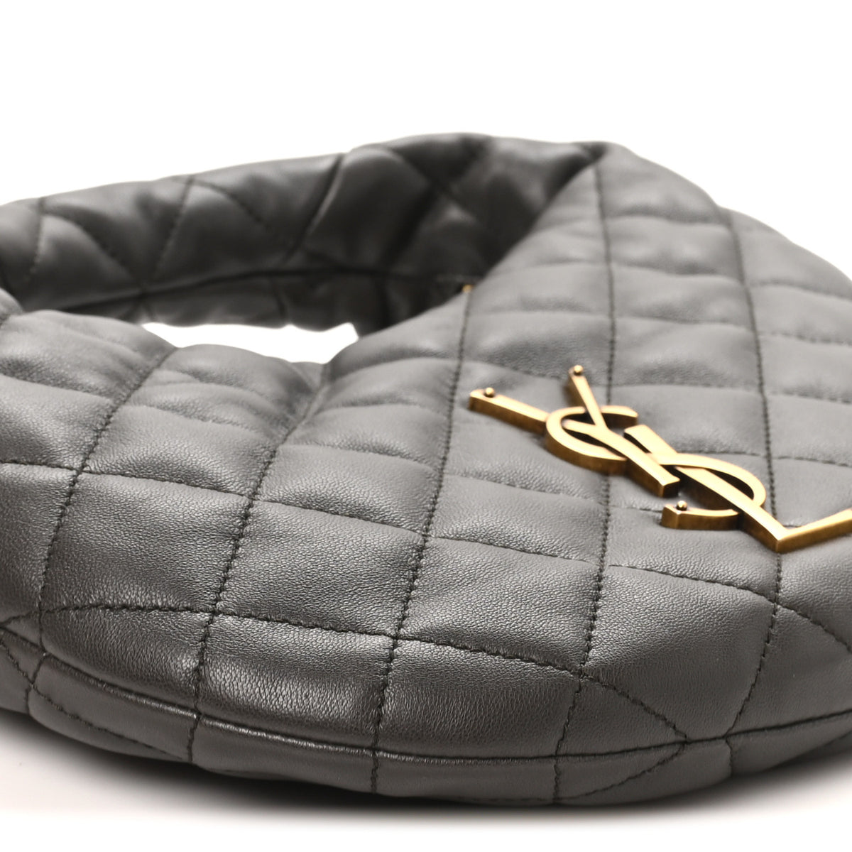 Lambskin Quilted Icarino Bag Urban Grey