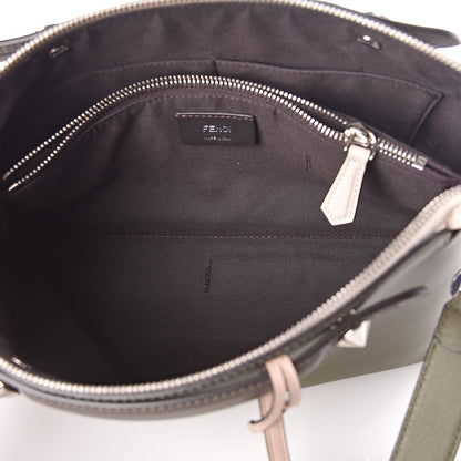 Fendi Vitello Dolce 4 Color Medium By The Way Boston Bag Equatore Plaster Multicolor 5 of 9