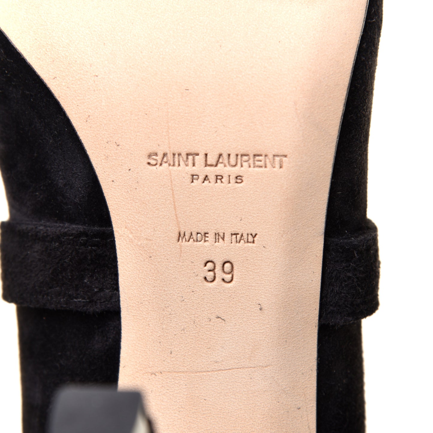 Suede Meurice Wraparound Over The Knee Boots 39 Black