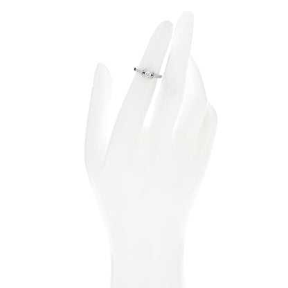 Cartier Platinum Diamond .23ct Ballerine Solitaire Engagement Ring 46 3.75 2 of 7