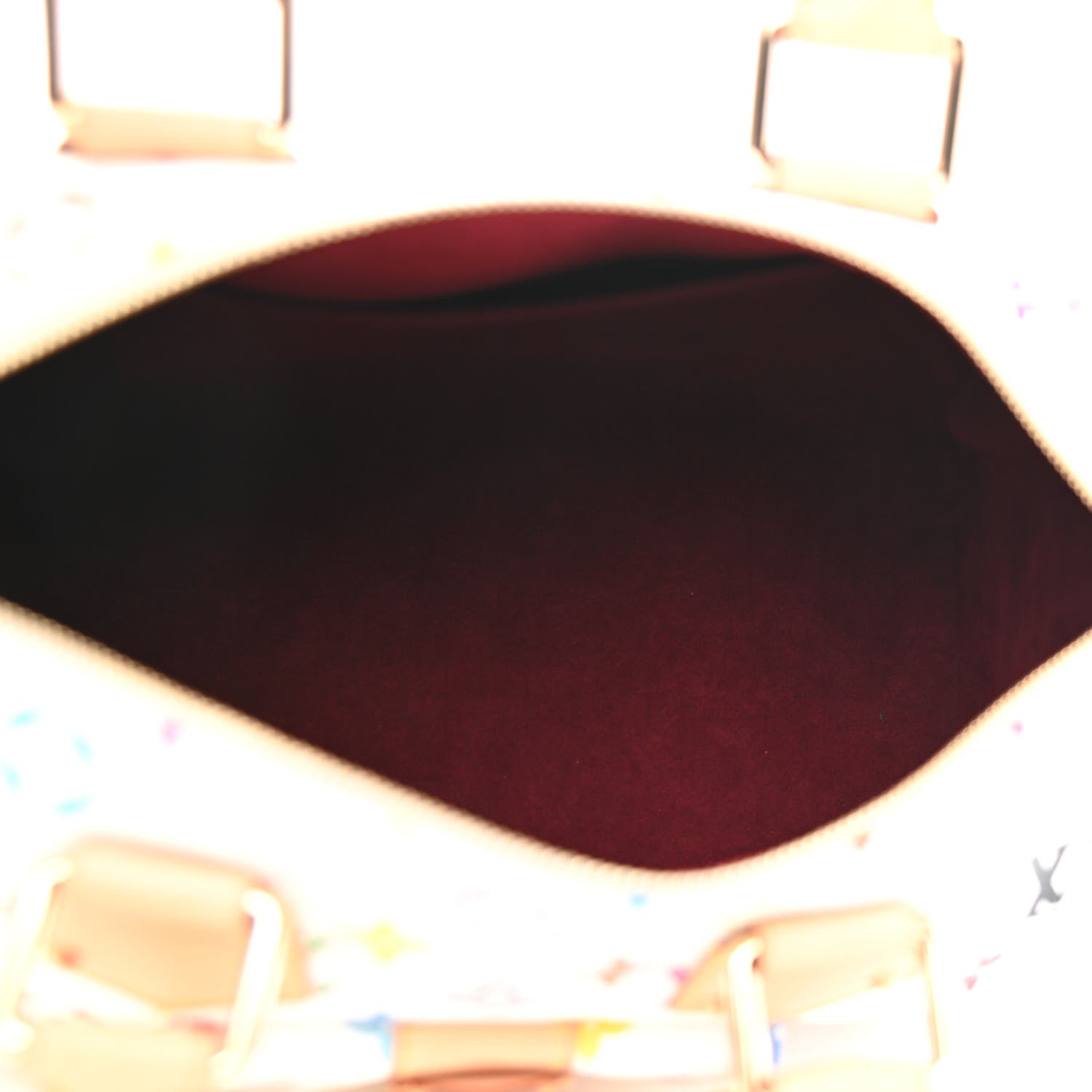 Louis Vuitton Monogram Multicolor Speedy 30 White 5 of 12