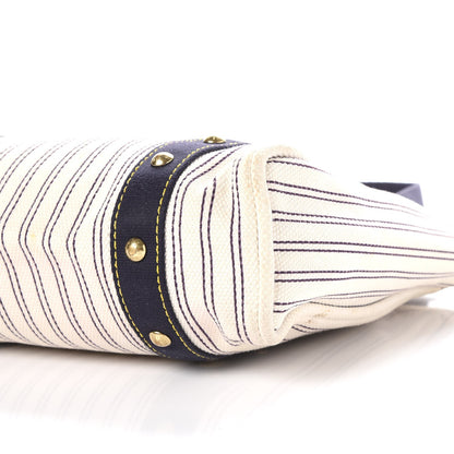 Louis Vuitton Toile Antigua Cabas MM White 11 of 12
