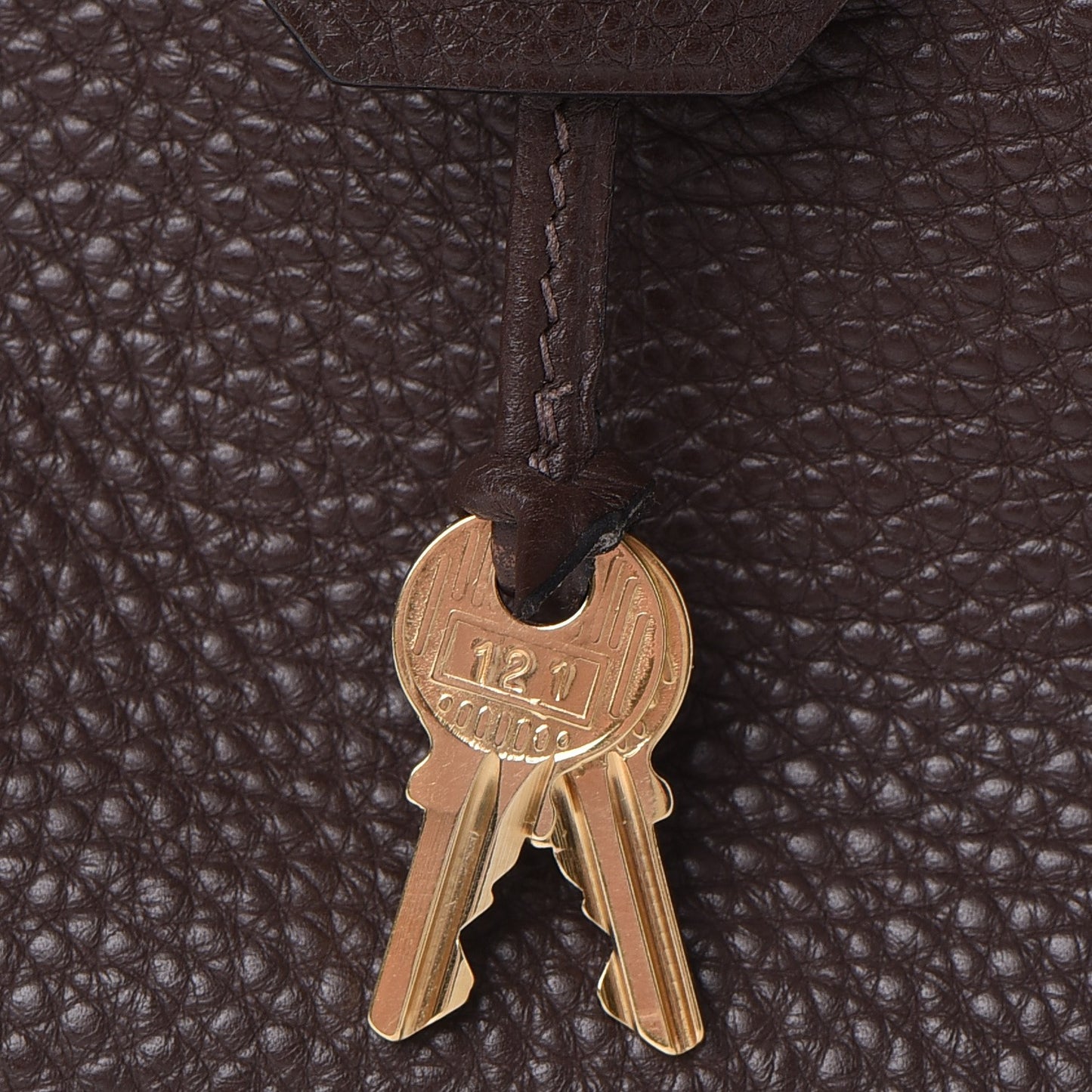 Togo Birkin 35 Chocolate