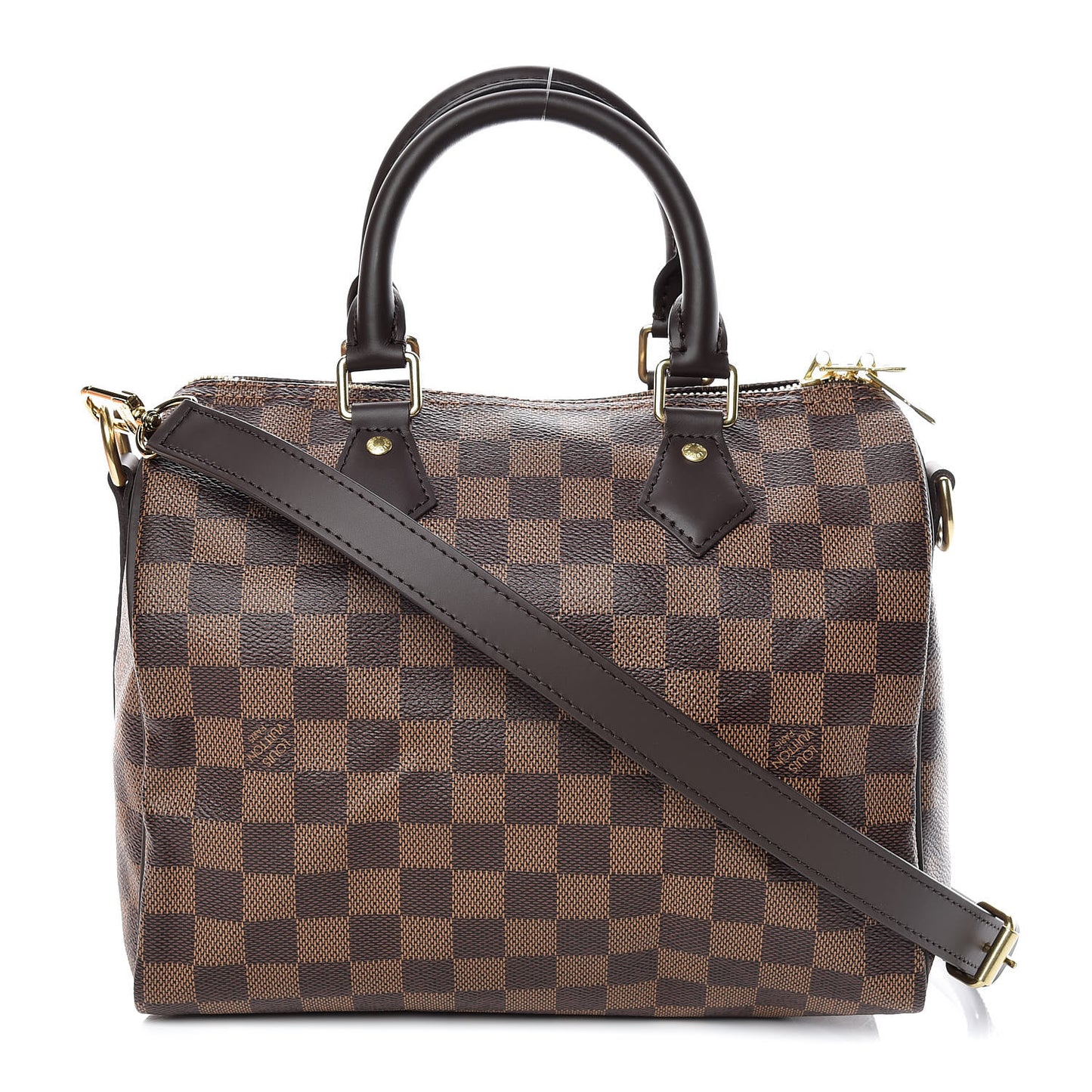 Damier Ebene Speedy Bandouliere 25