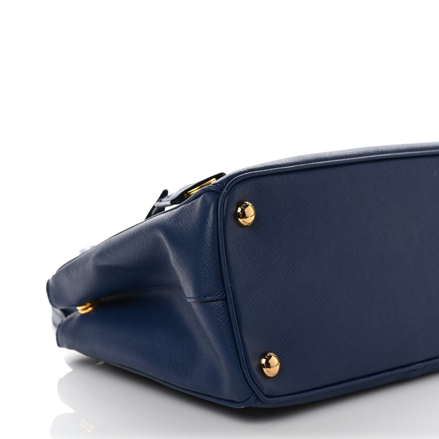 Saffiano Small Galleria Double Zip Tote Bluette