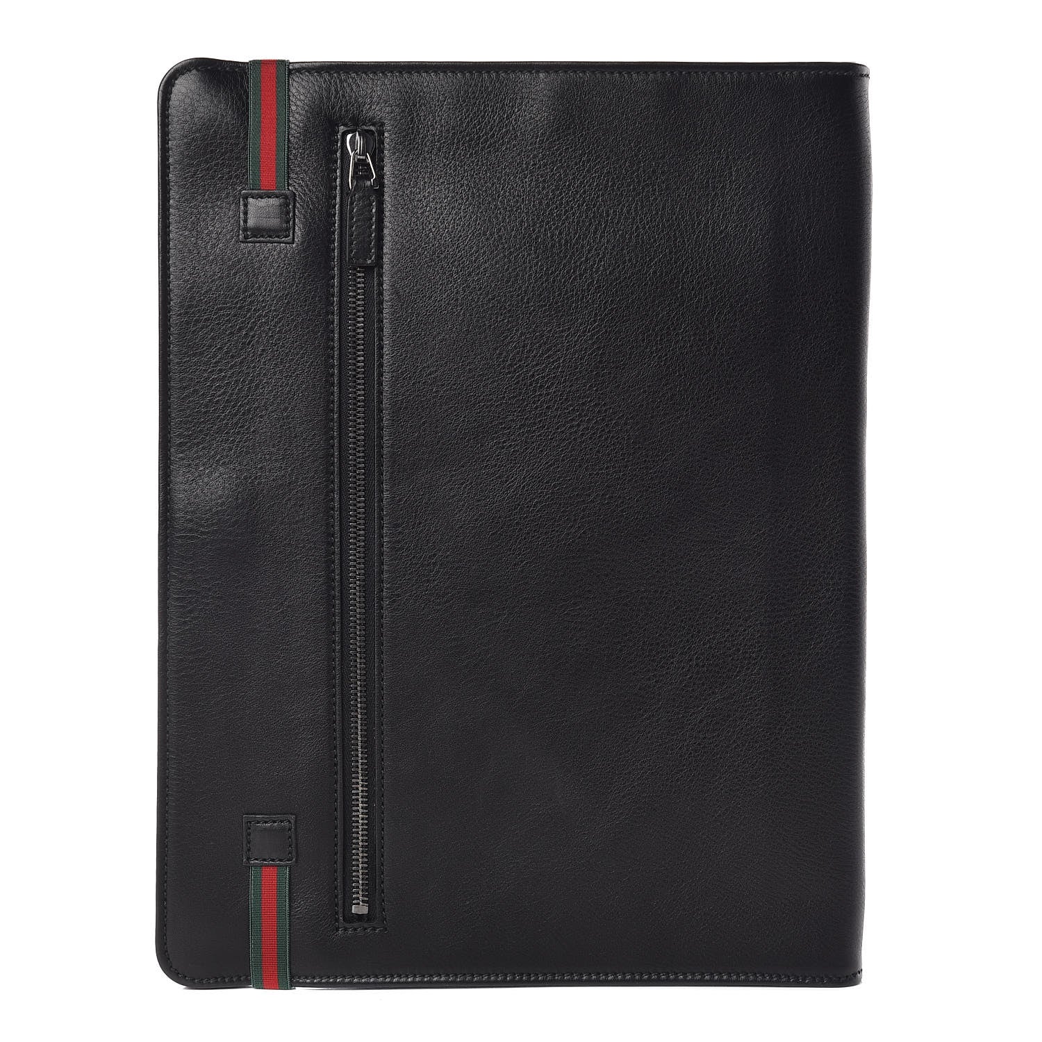 Gucci Calfskin Web Document Holder Black 1 of 8