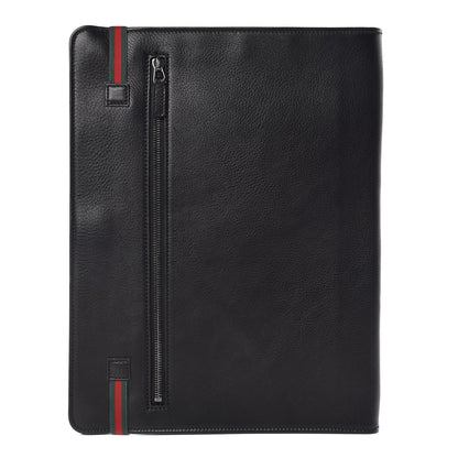Gucci Calfskin Web Document Holder Black 1 of 8
