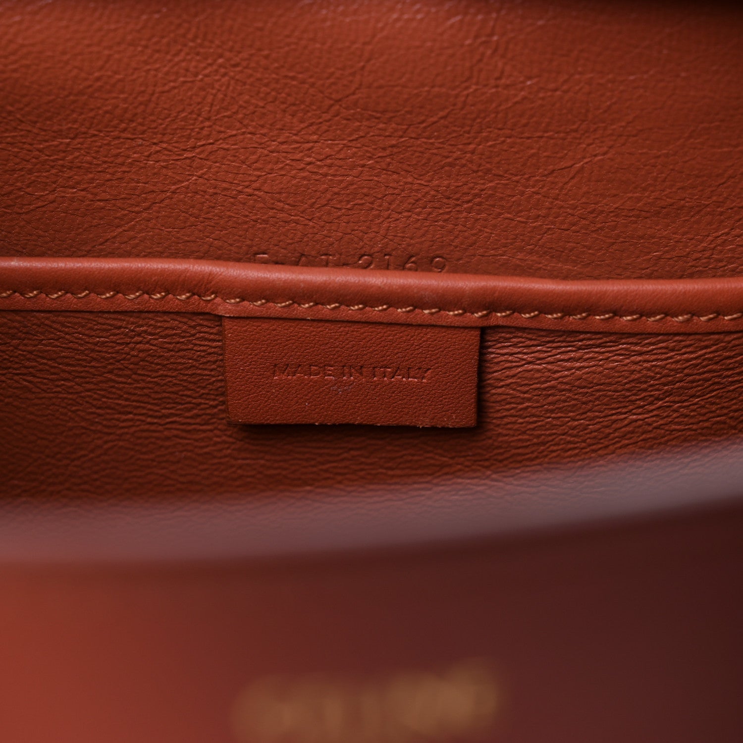 Celine Smooth Calfskin Nano Luggage Terracotta 7 of 18