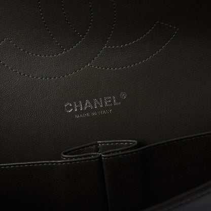 Chanel Lambskin Quilted Jumbo Double Flap Black 8 of 10