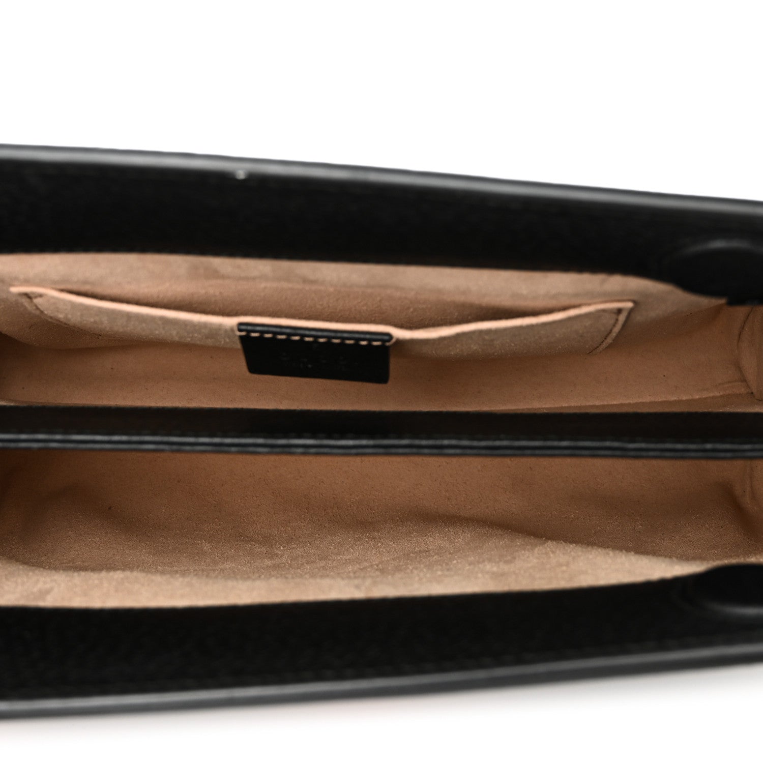 Gucci Calfskin GG Web Small Ophidia Chain Shoulder Bag Black 5 of 11