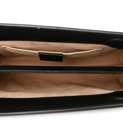 Gucci Calfskin GG Web Small Ophidia Chain Shoulder Bag Black 5 of 11