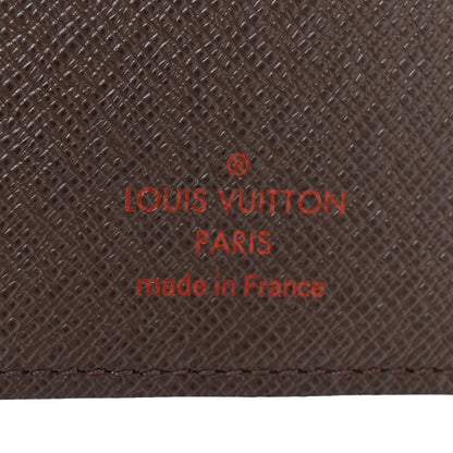 Louis Vuitton Damier Ebene Portefeuille Brazza Wallet 9 of 11