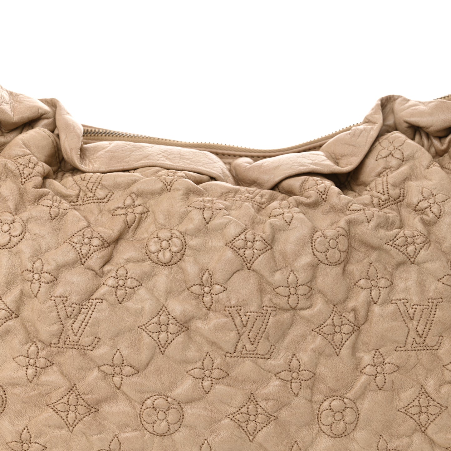 Lambskin Olympe Nimbus GM Ecru