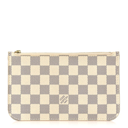 Louis Vuitton Damier Azur Neverfull PM Pochette 1 of 8