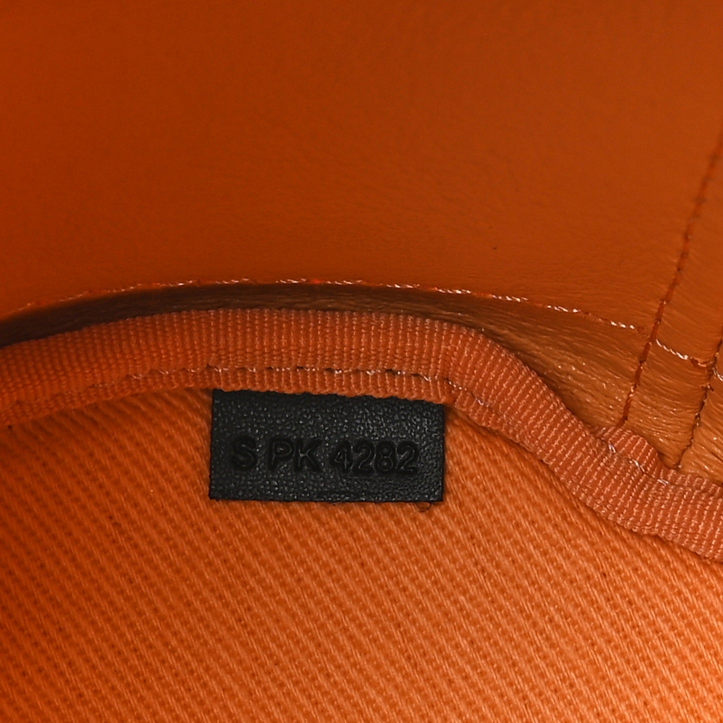 Grained Calfskin The Mini Bucket Bag Scorched