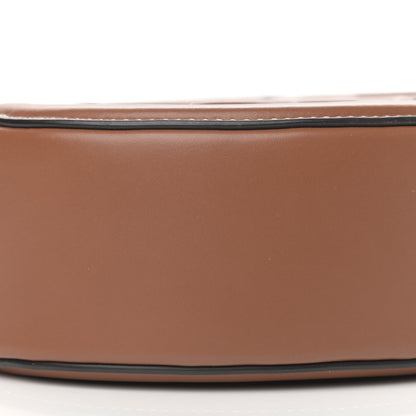 Celine Smooth Calfskin Cuir Triomphe Oval Bag Tan 10 of 11