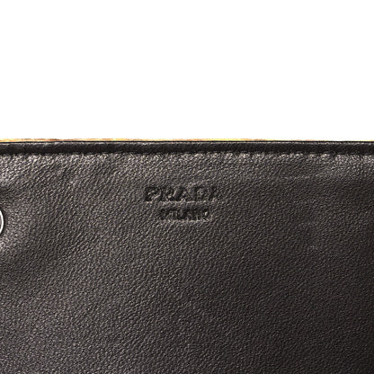 Prada Lizard Long Wallet Yellow 7 of 8
