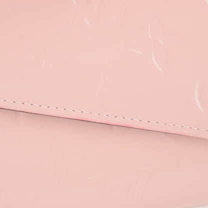 Louis Vuitton Vernis Sarah Wallet NM Rose Ballerine 8 of 9