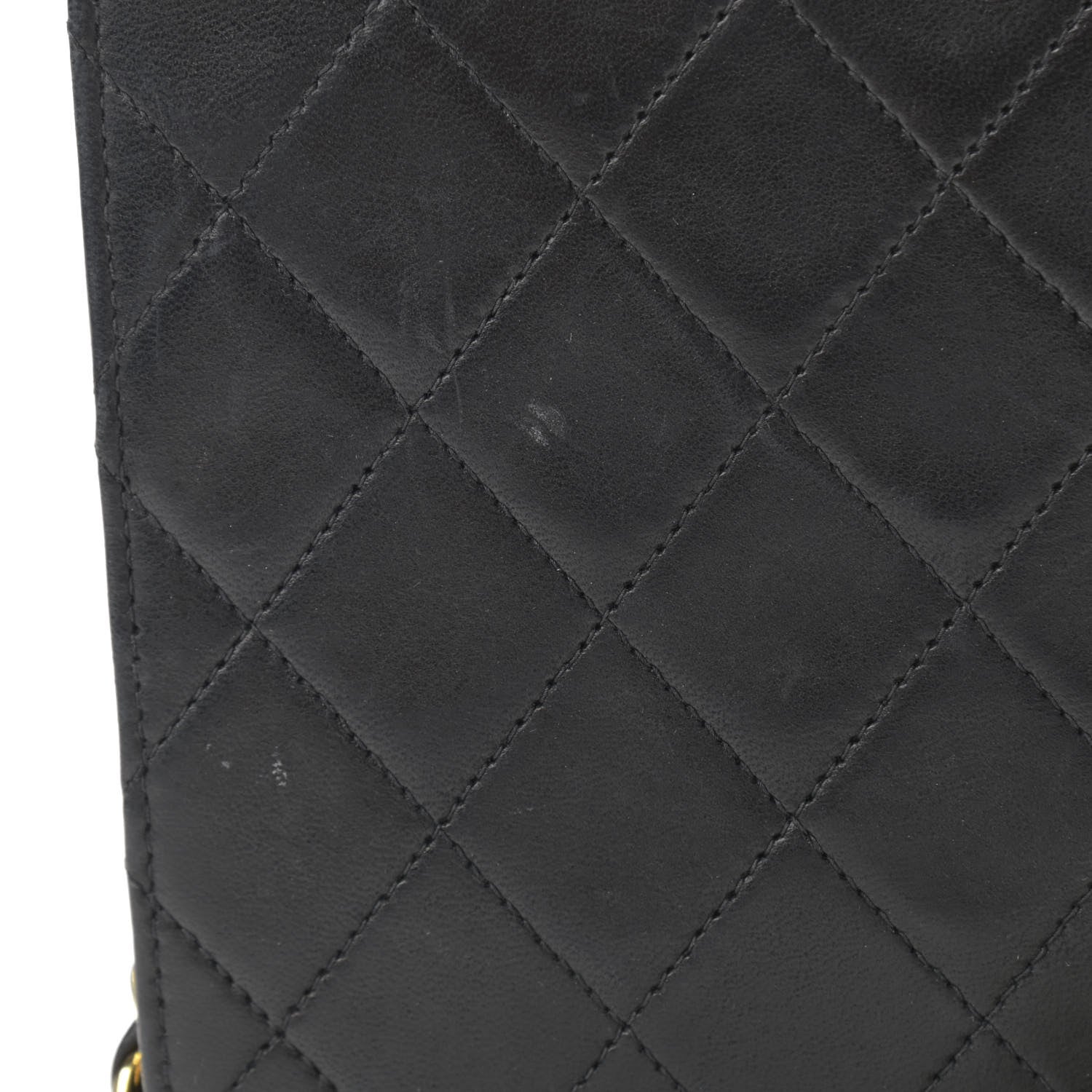 Chanel Lambskin Quilted Medium Single Flap Black 13 of 18