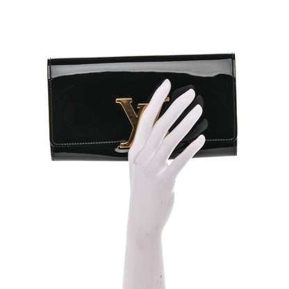 Louis Vuitton Patent Louise Wallet Black 2 of 6