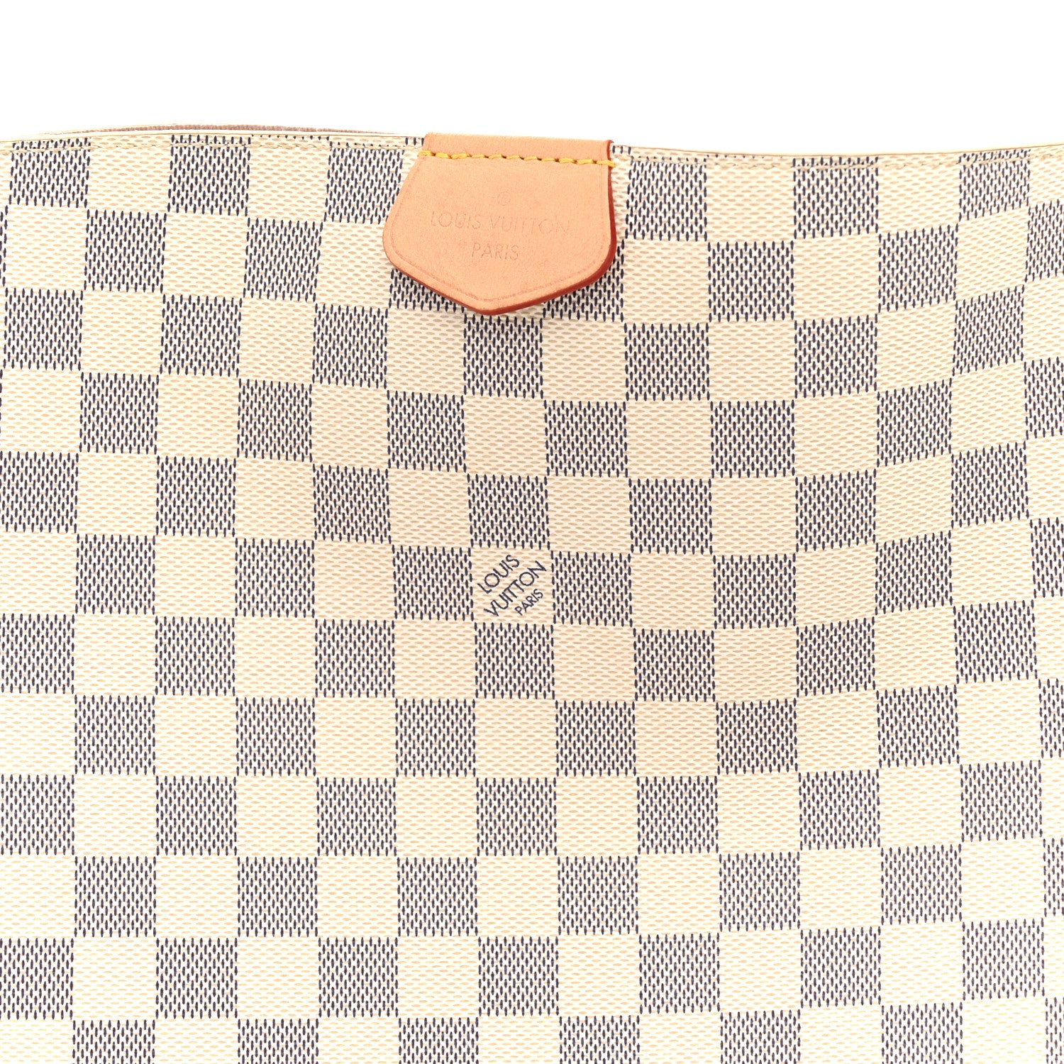Louis Vuitton Damier Azur Graceful MM Rose Ballerine 7 of 15