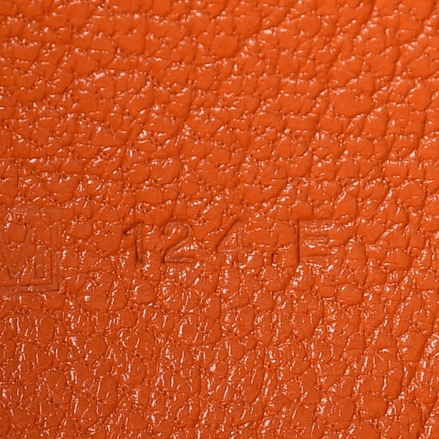 Hermes Chevre Mysore Bearn Gusset Wallet Orange 7 of 7