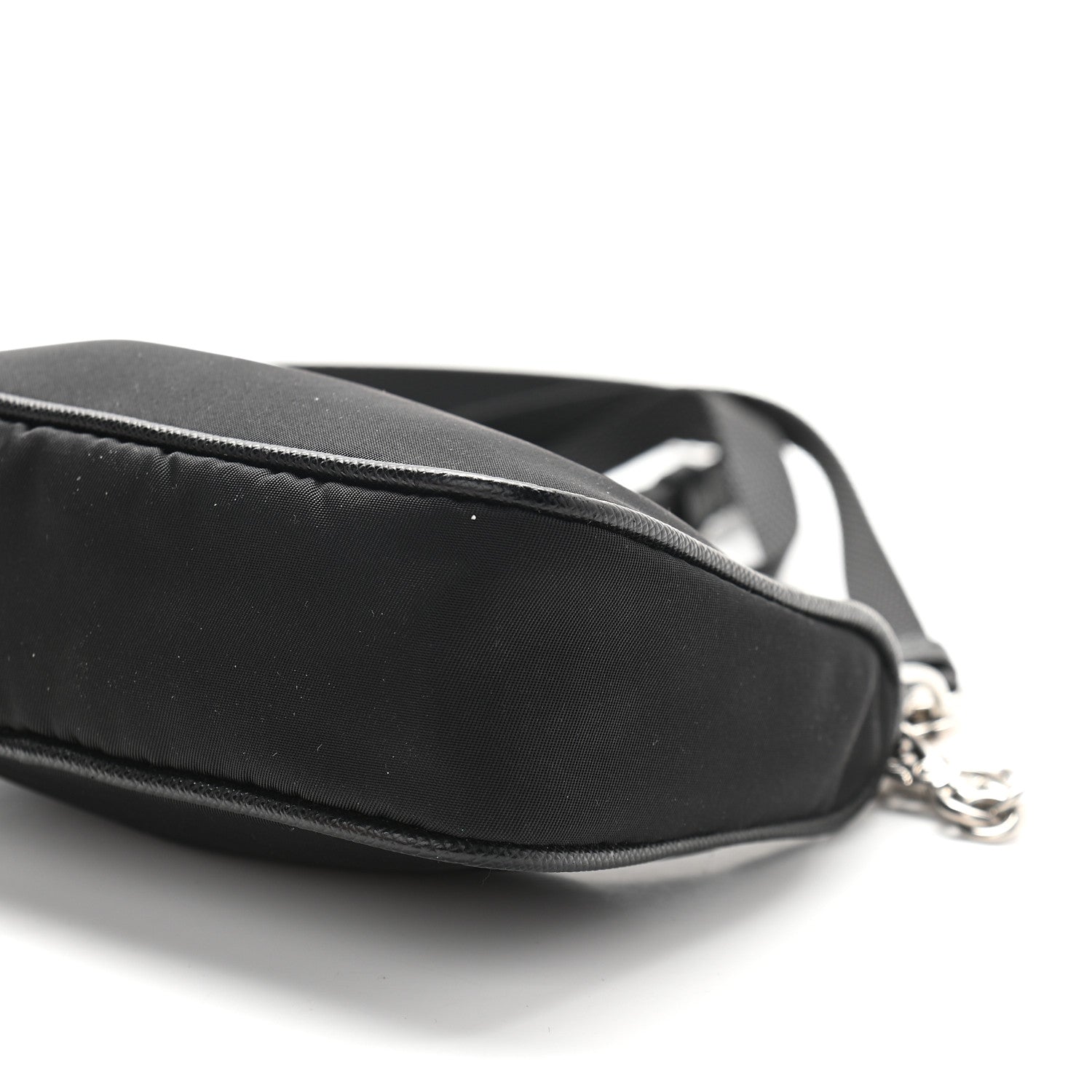 Prada Tessuto Nylon Mini Re-Edition 2000 Shoulder Bag Black 6 of 8