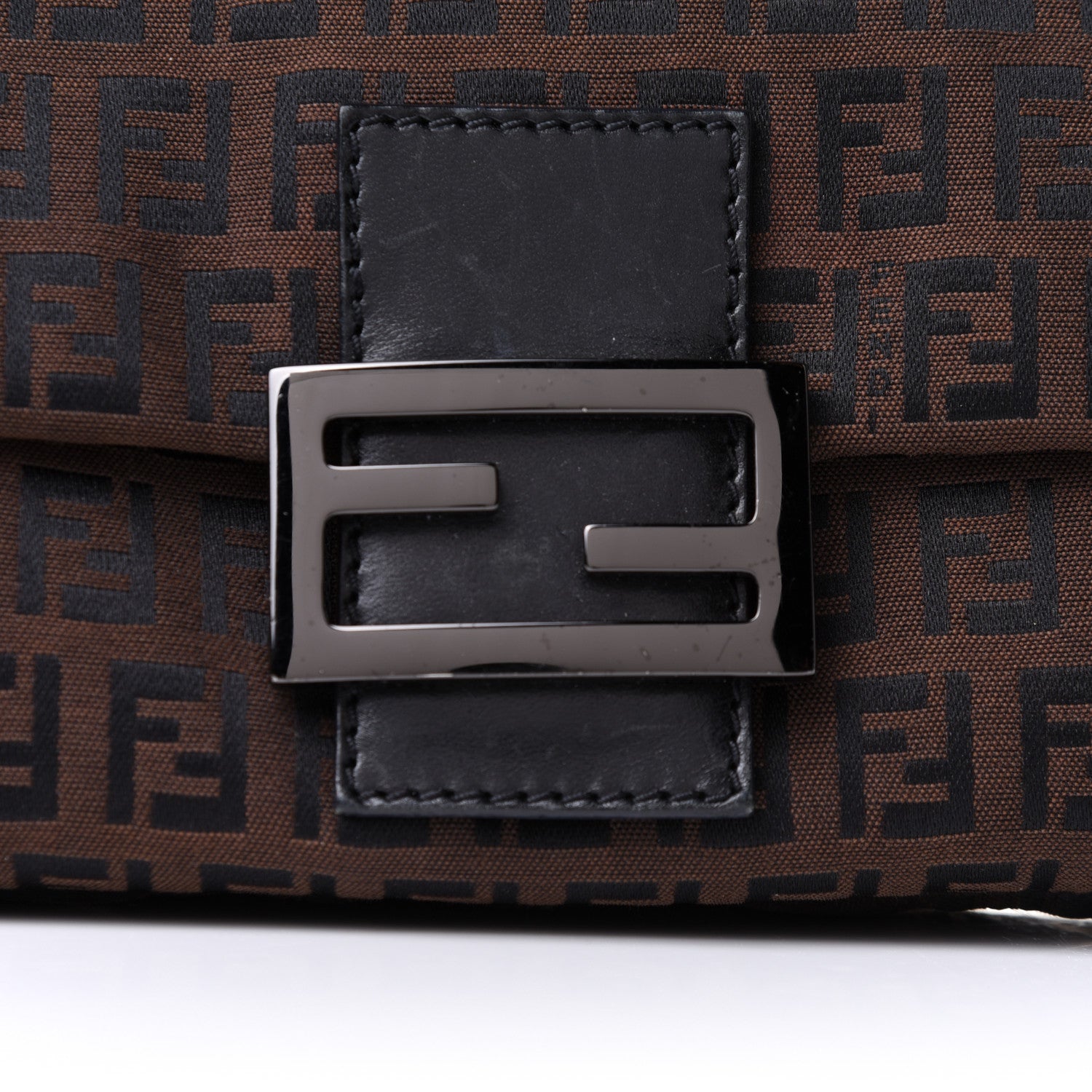 Fendi Zucchino Baguette Tobacco 8 of 10