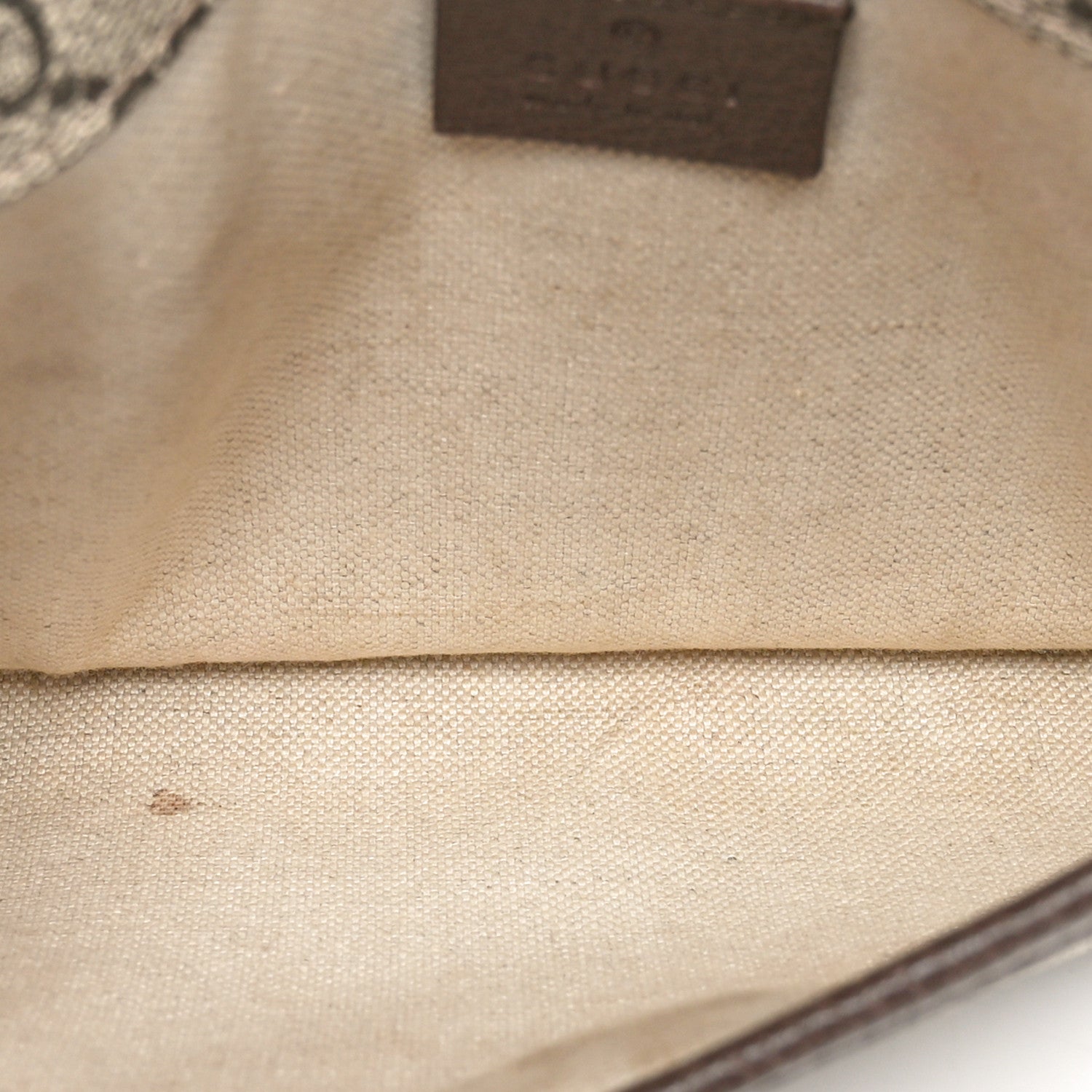 Gucci GG Supreme Monogram Neo Vintage Web Belt Bag Brown 5 of 11