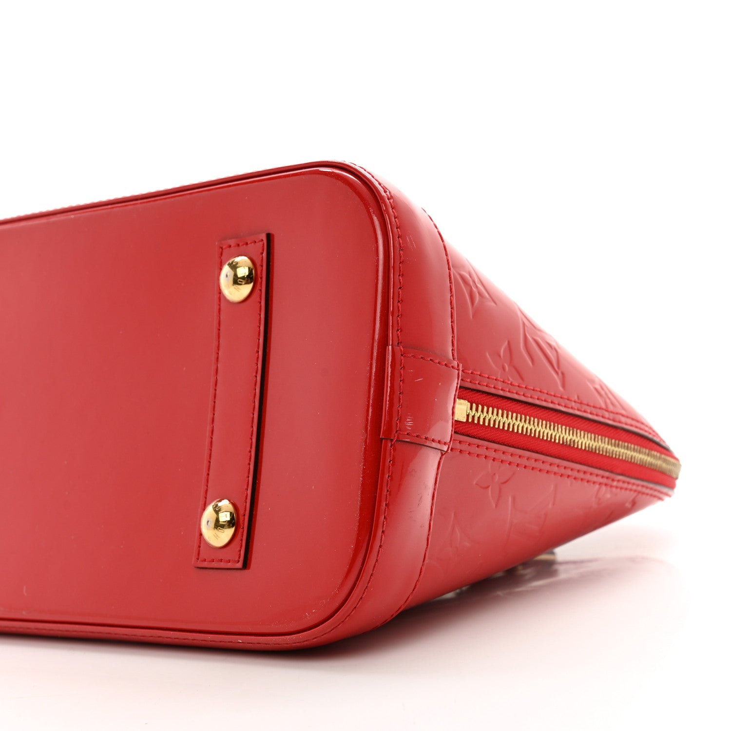 Louis Vuitton Vernis Alma PM Cherry 9 of 11