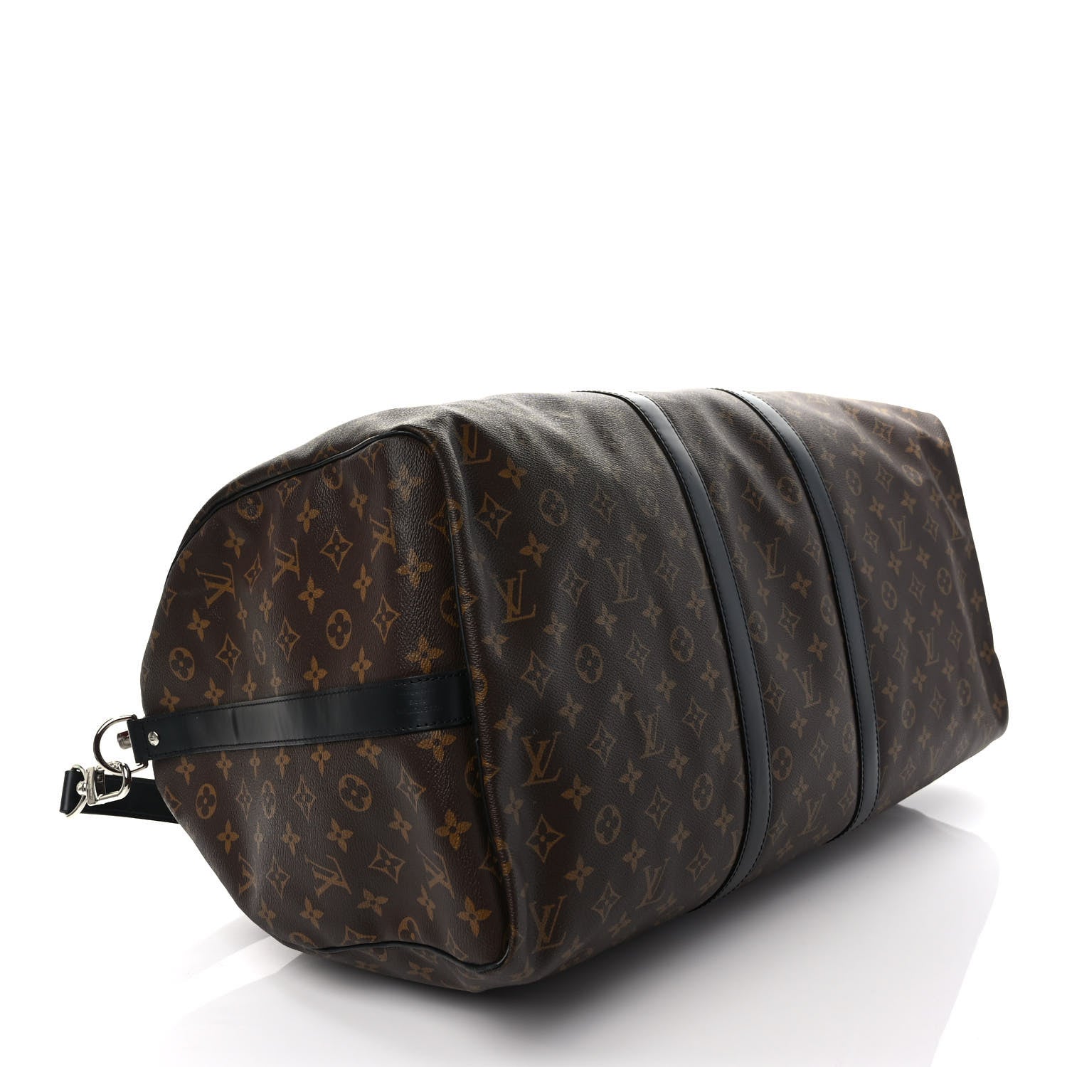Louis Vuitton Monogram Macassar Keepall Bandouliere 55 4 of 10