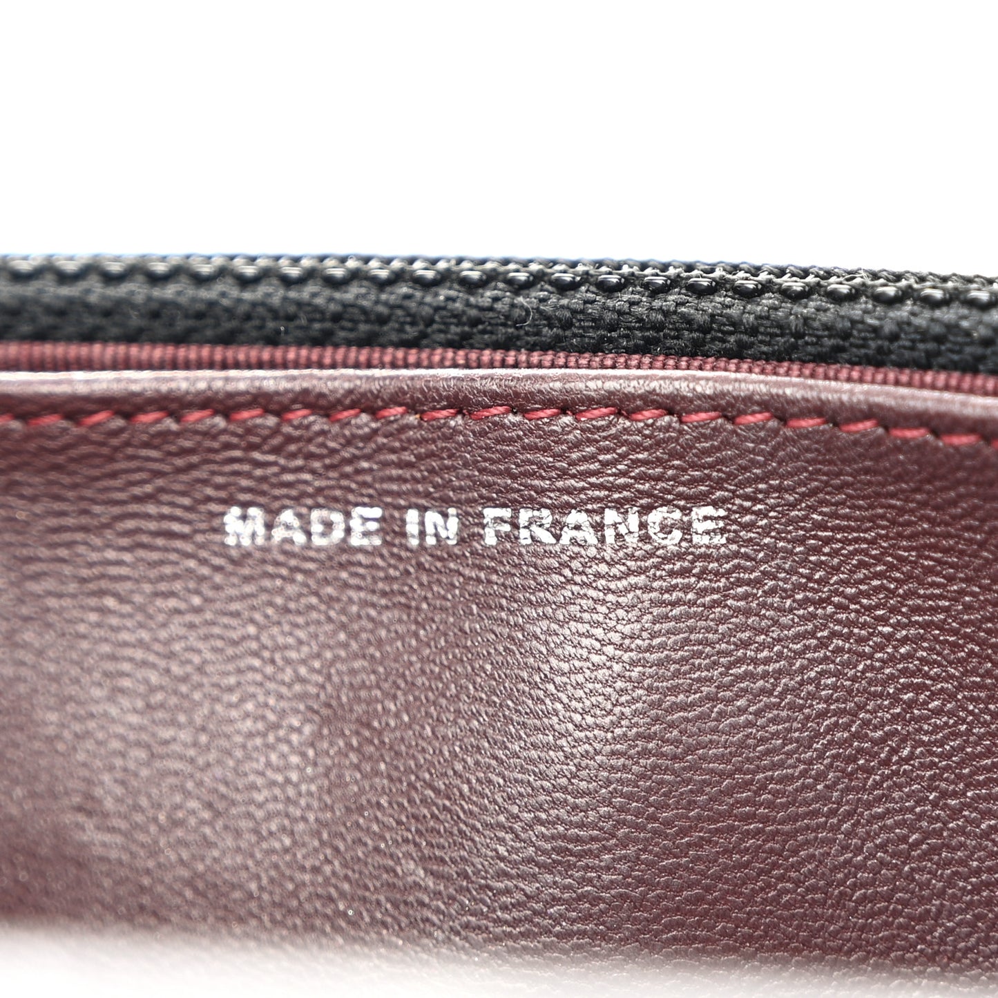 Lambskin Quilted Wallet On Chain WOC Black