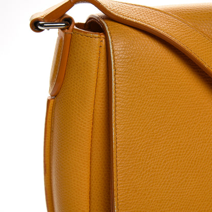 Celine Grained Calfskin Trotteur Messenger Saffron 10 of 24