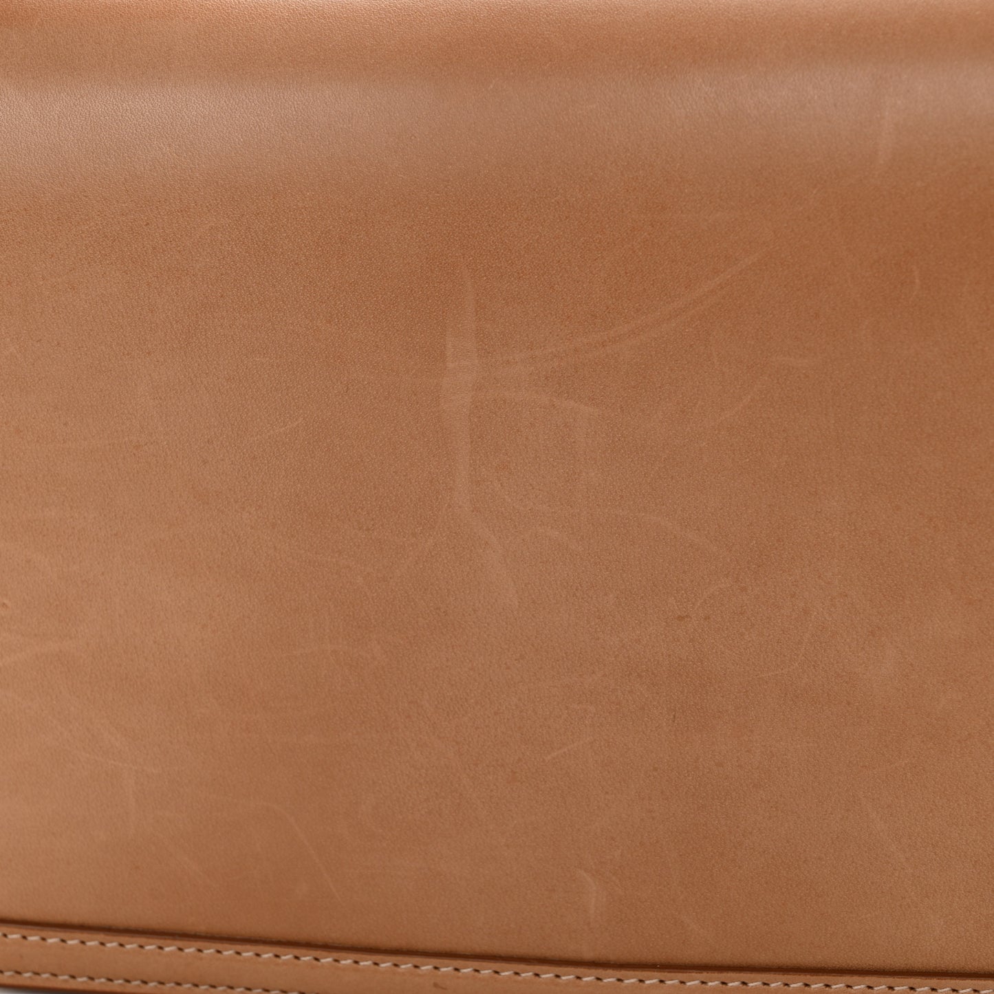 Box Calfskin Monogram Medium Solferino Satchel Natural Tan