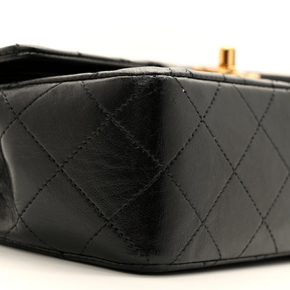 Chanel Lambskin Quilted Small Double Flap Black 9 of 13