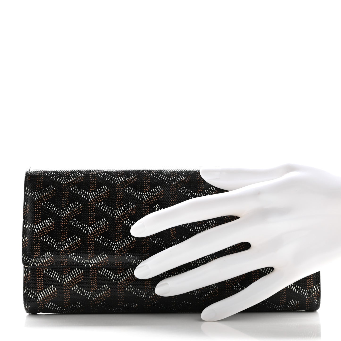 Goyardine Varenne Long Wallet Black