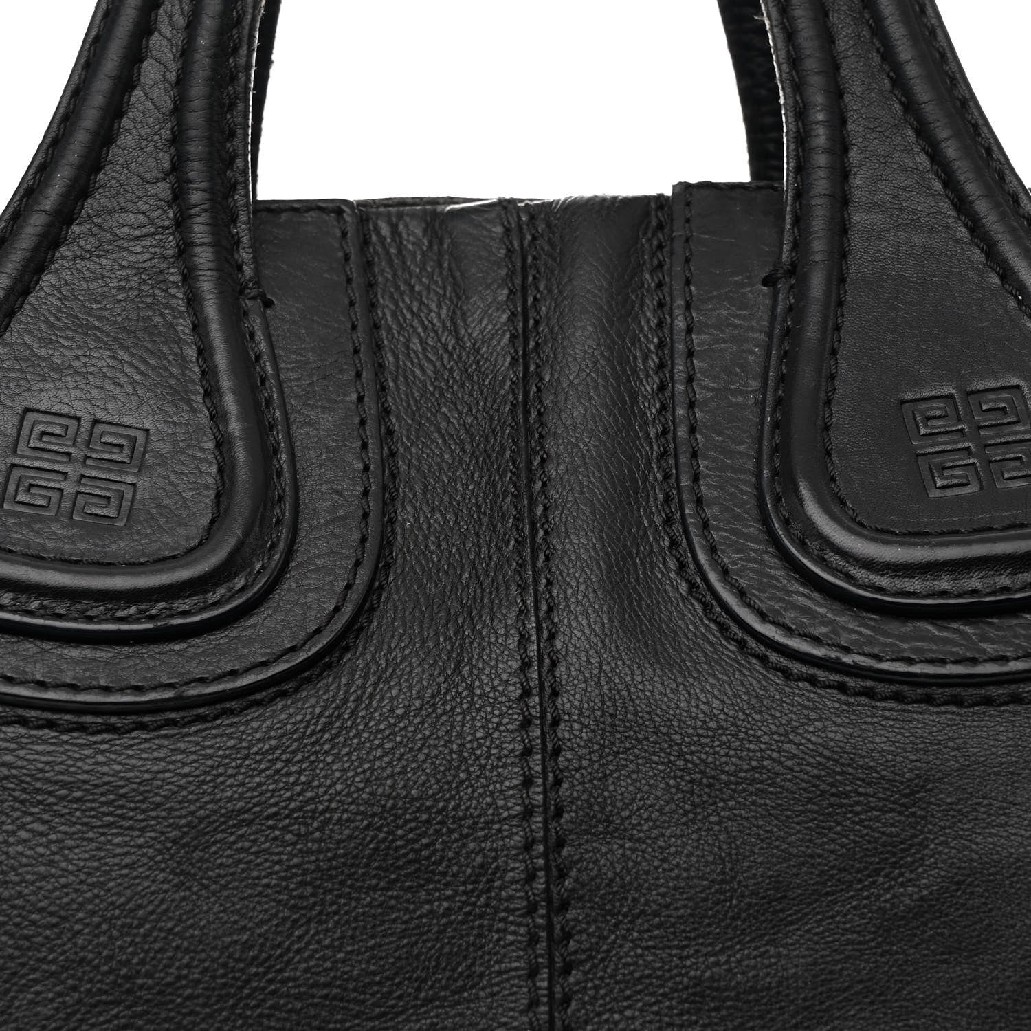 Givenchy Waxy Grained Calfskin Medium Nightingale Black 8 of 15