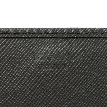 Prada Saffiano Metal Oro Chain Wallet Marmo 6 of 14
