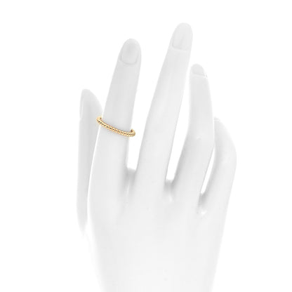 Van Cleef & Arpels 18K Yellow Gold Small Perlee Ring 52 6 2 of 4