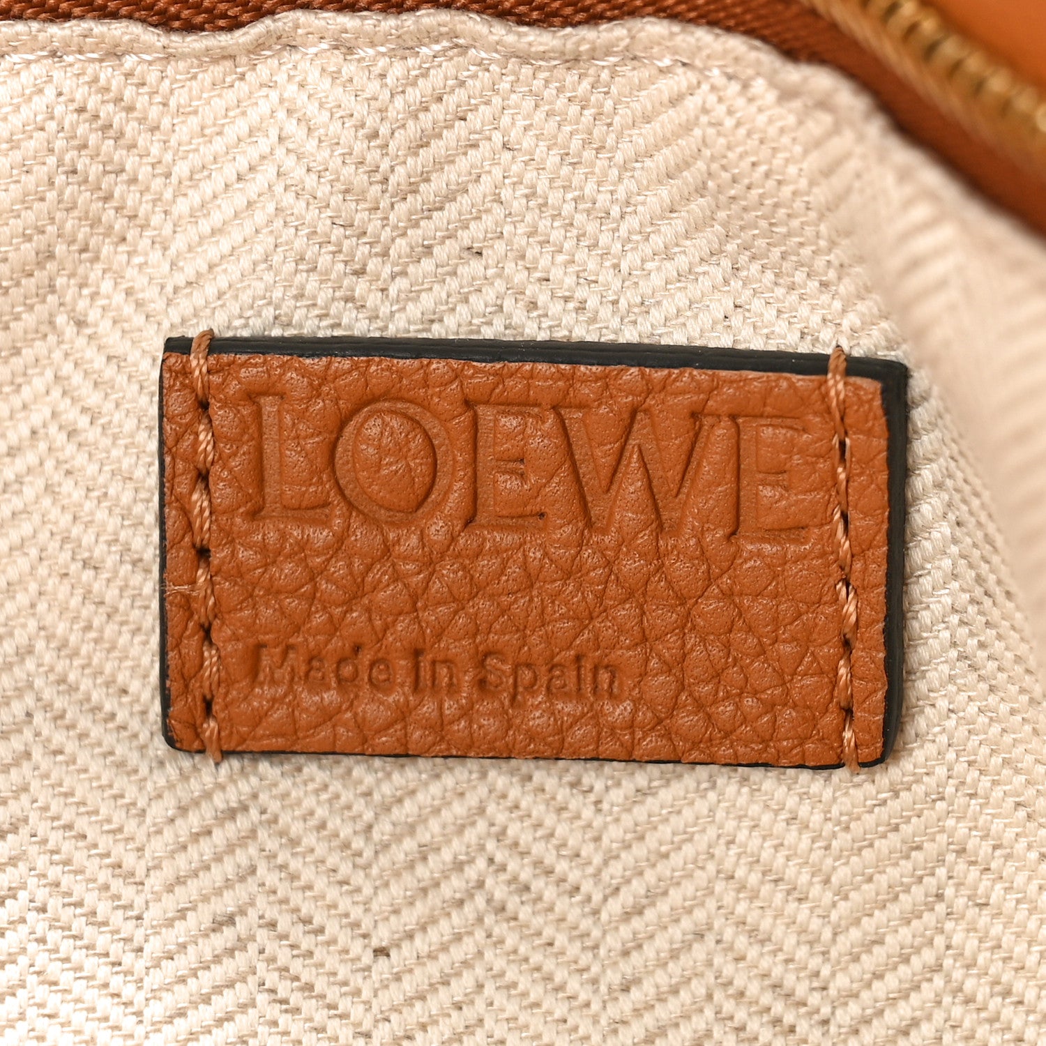 Loewe Calfskin Small Puzzle Bag Light Caramel 6 of 8