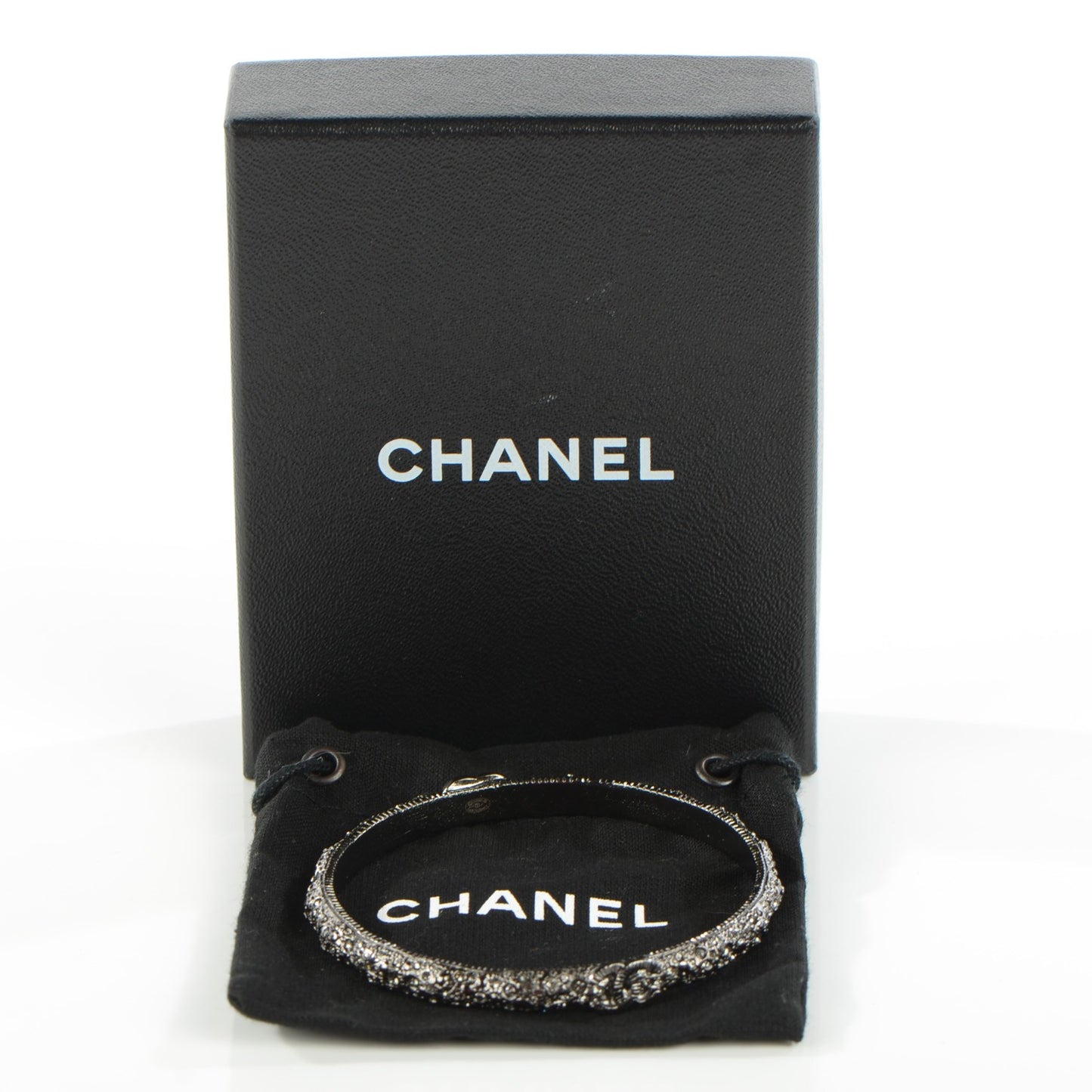 Ruthenium Crystal CC Bangle