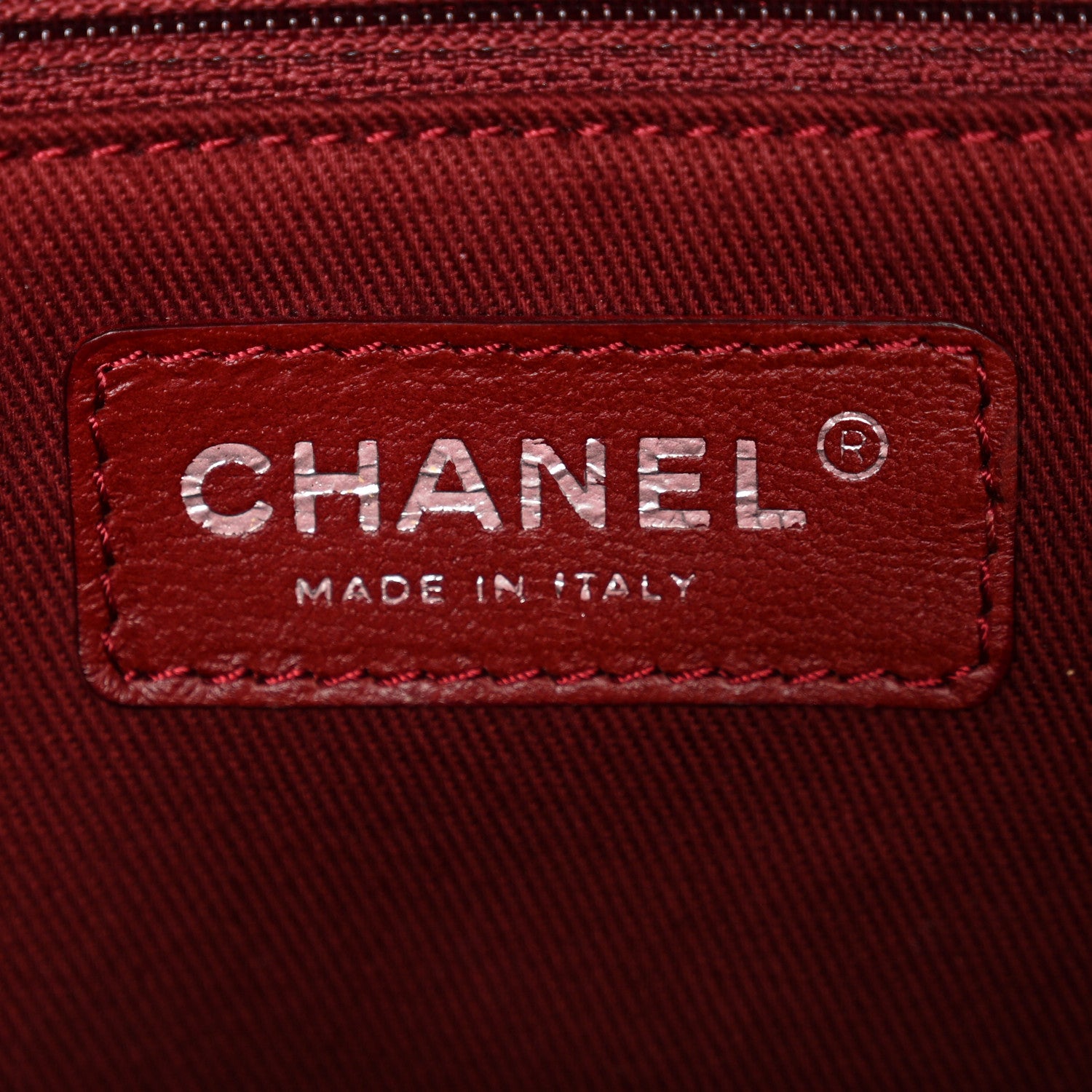Chanel Aged Calfskin Quilted Large Cotton Club Tote Black 7 of 11