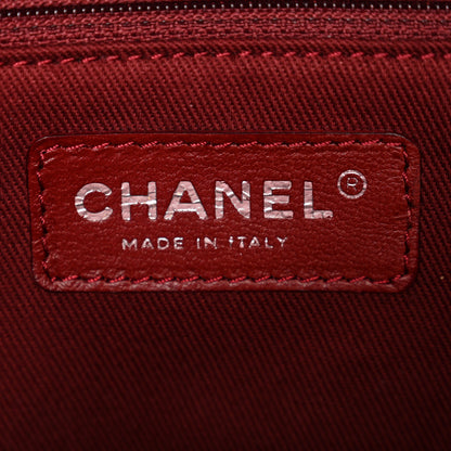Chanel Aged Calfskin Quilted Large Cotton Club Tote Black 7 of 11