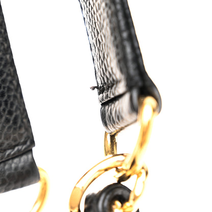 Chanel Caviar Quilted Grand Shopping Tote GST Black 11 of 12