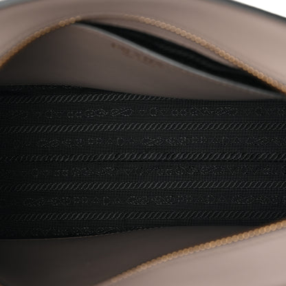 Prada Saffiano Calfskin Esplanade Crossbody Bag Argilla 5 of 10