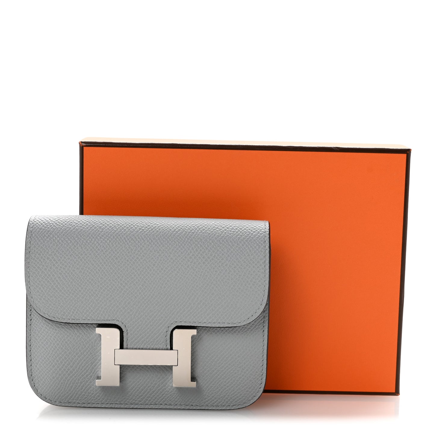 Epsom Constance Slim Wallet Bleu Glacier